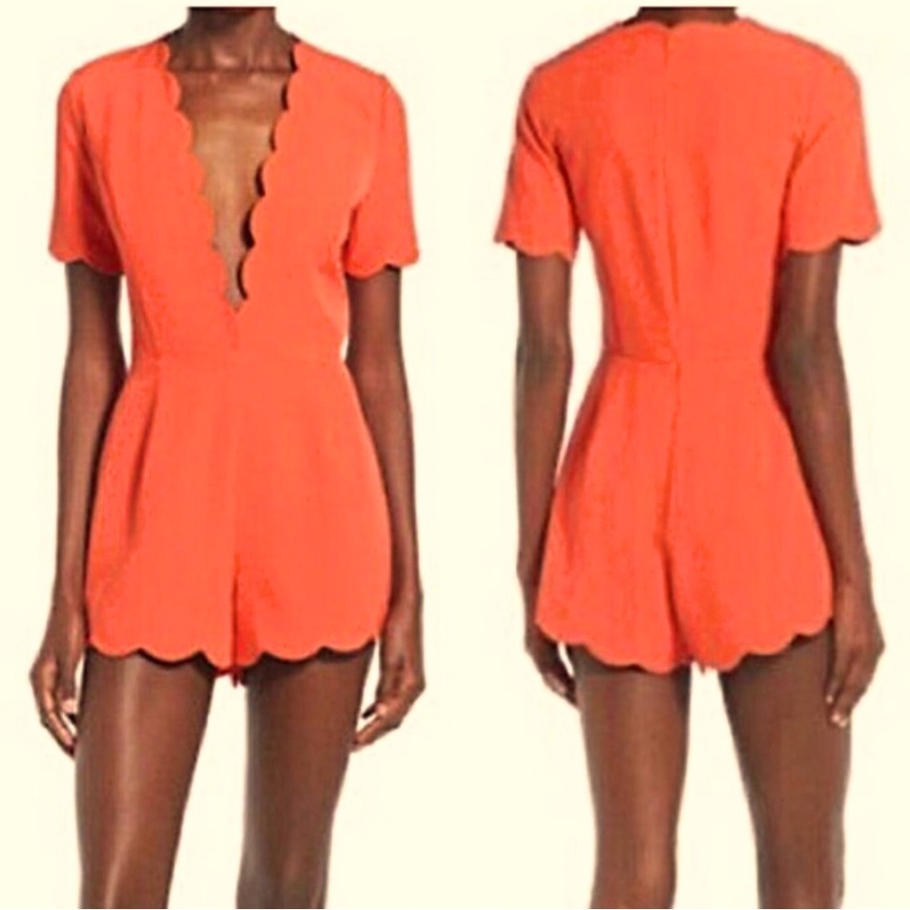 🧡 Scalloped Romper 🧡